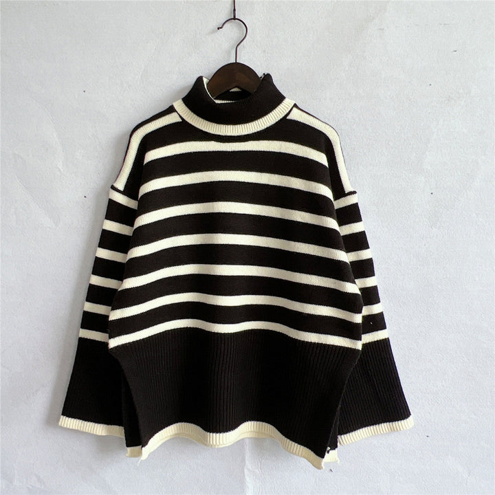 Stilla | Turtleneck Flare Sleeve Sweater