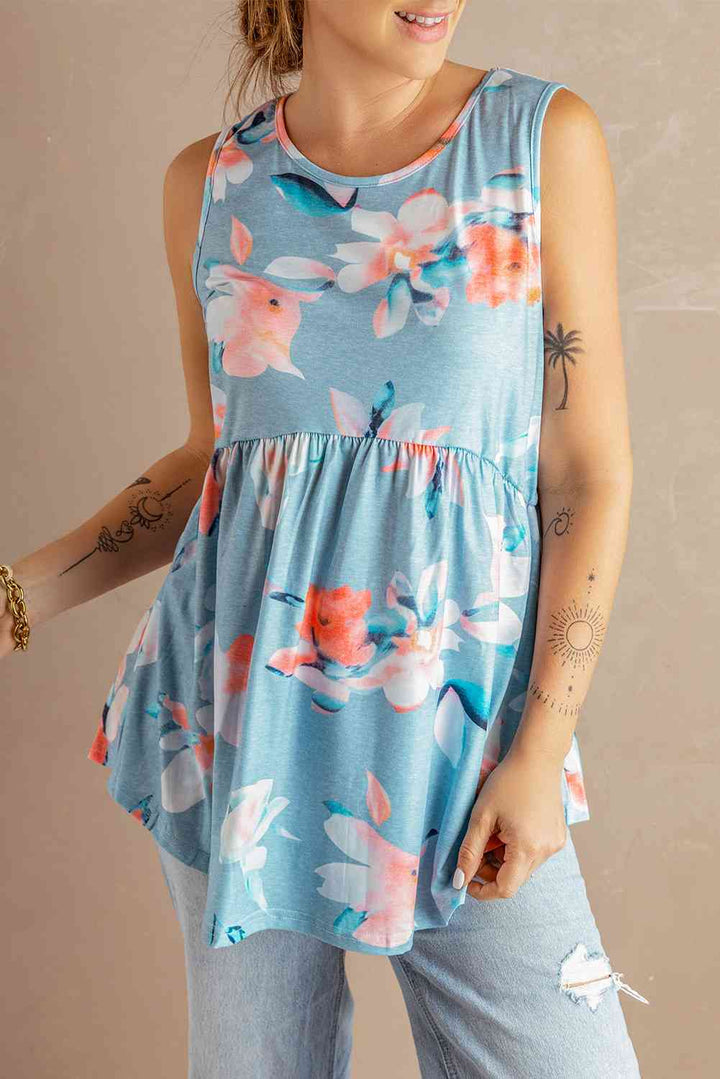 Stilla | Peplum Tank Top