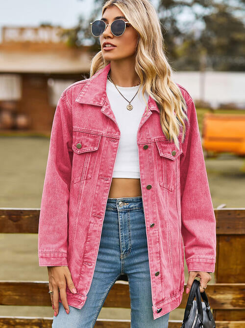 Stilla | Denimjakke Med Lommer