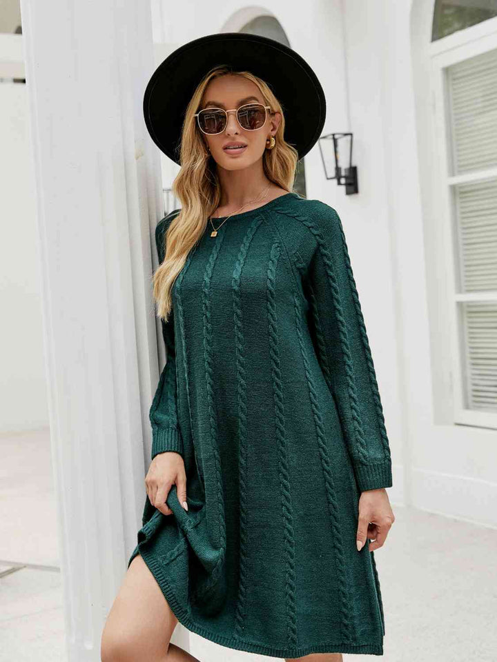 Stilla | Strik Langærmet Sweaterkjole