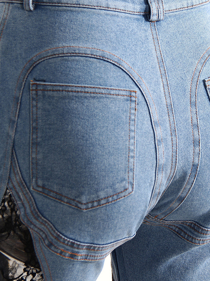 Stilla | Patchwork Skinny Jeans
