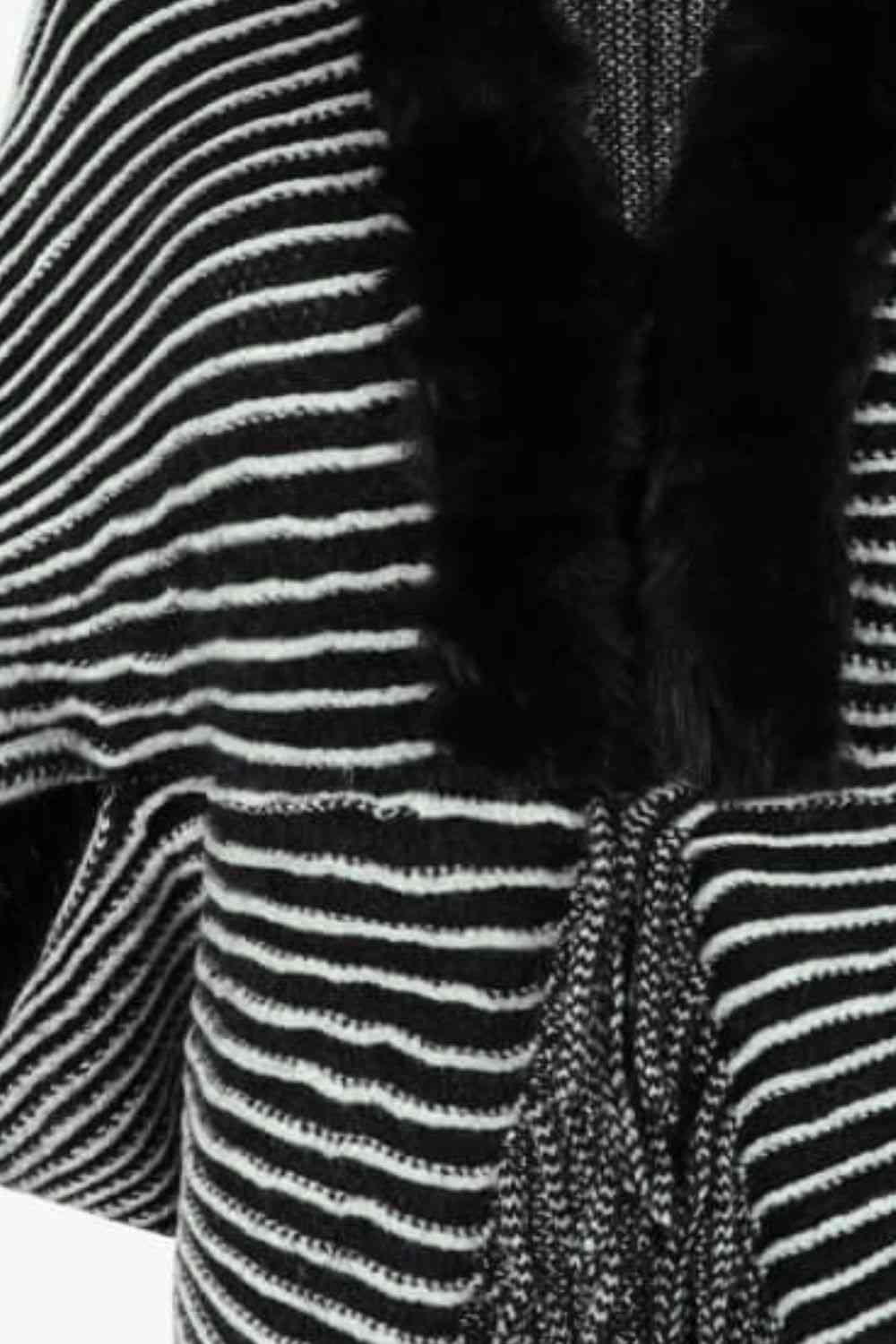 Stilla | Åben Front Frynse Poncho