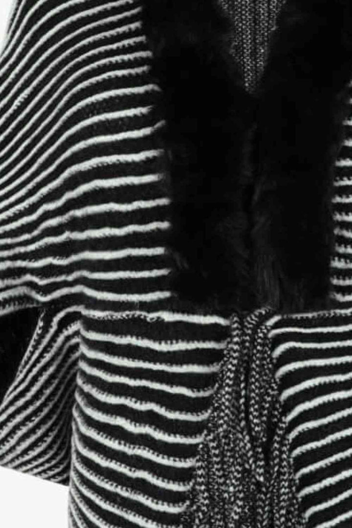 Stilla | Åben Front Frynse Poncho