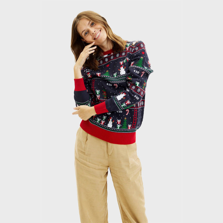 Stilla | Vintage Gamer Jule Sweater Dame
