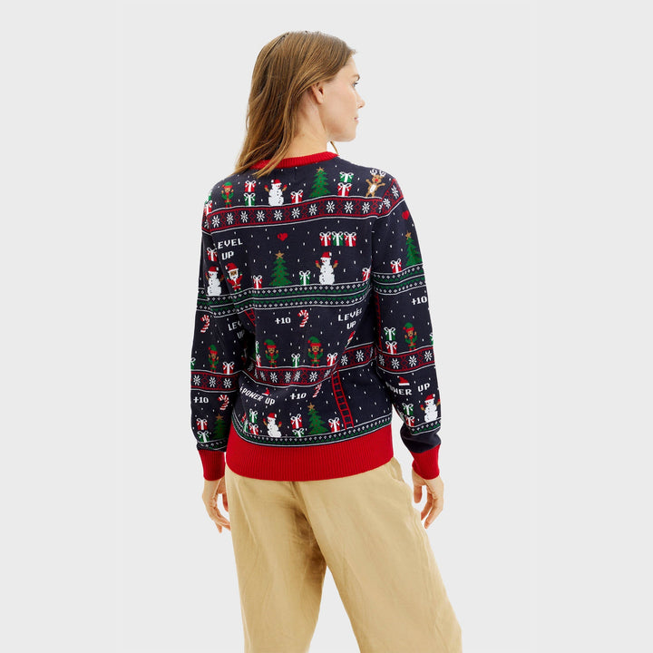Stilla | Vintage Gamer Jule Sweater Dame