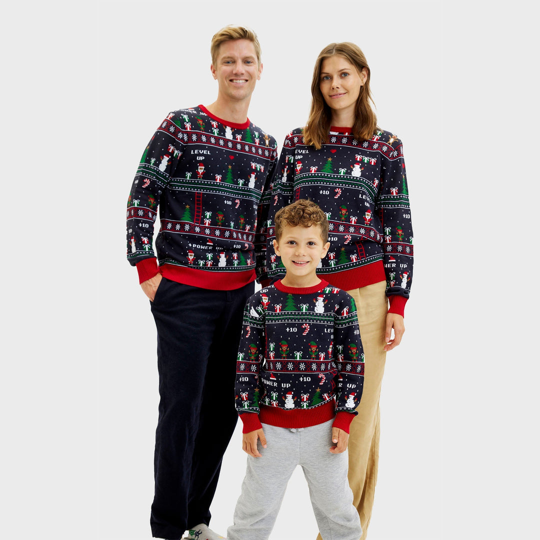 Stilla | Vintage Gamer Jul Sweatshirt Herre
