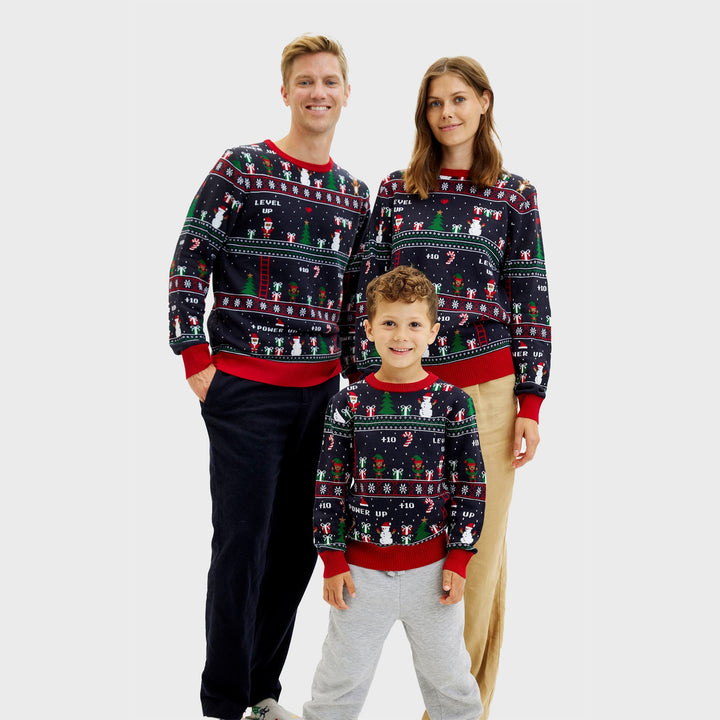 Stilla | Vintage Gamer Jule Sweater Dame