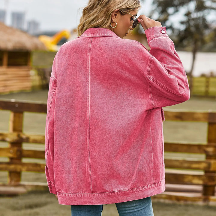 Stilla | Denimcharm Klassisk Vintage Denim Jakke til Dame