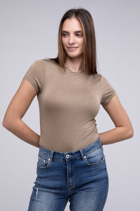 Stilla | Lagdelt Cap Sleeve Bodysuit