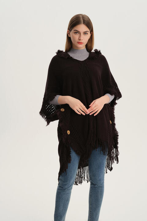 Stilla | Hem Hættetrøje Poncho