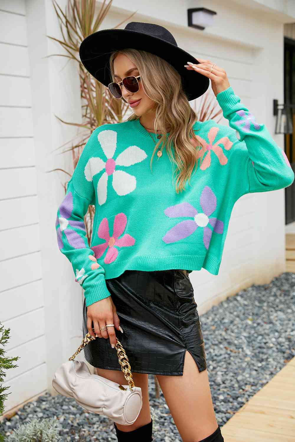 Stilla | Rund Hals Drop Shoulder Sweater