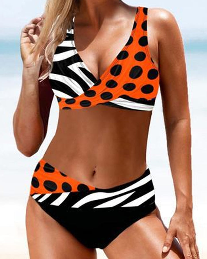 Skovae | Stribet Bikini