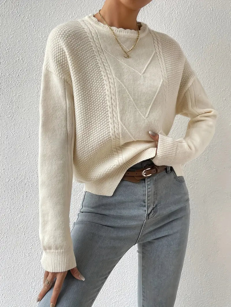 Stilla | Moderne strikpullover