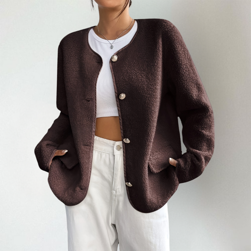 Stilla | Strik-cardigan med åben front