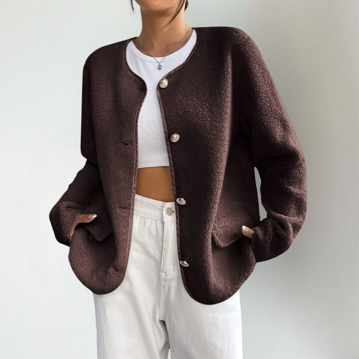 Stilla | Strik-cardigan med åben front