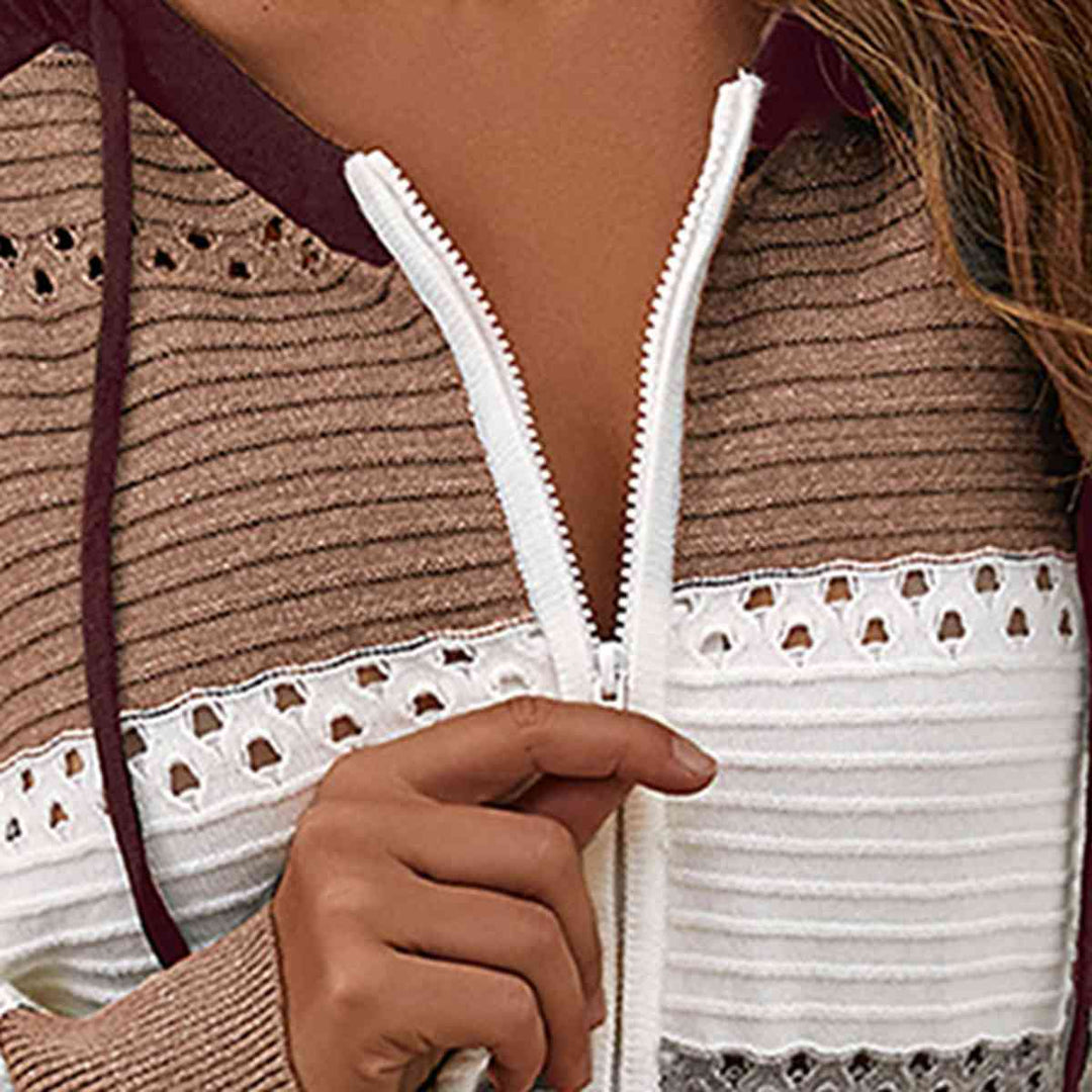 Stilla | Blok Snorehætte Sweater