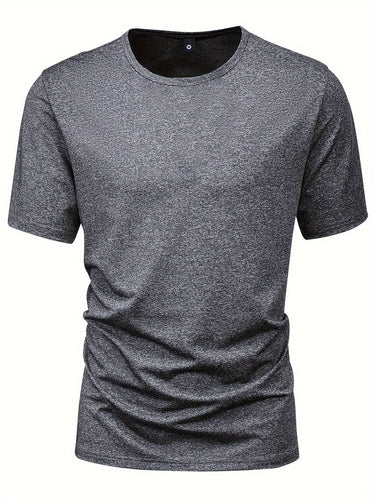 Skovae | 3Er Pack Herre T-shirts med Korte Ærmer, Sommerlige Ensfarvede Farver