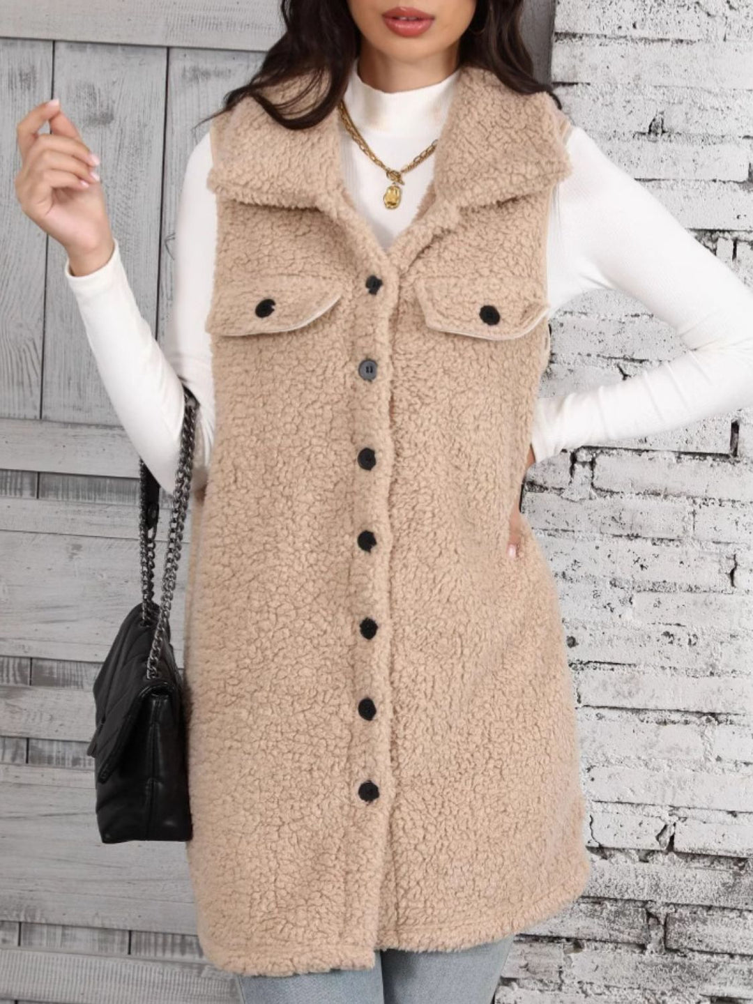 Stilla | Teddyvest Med Knapper