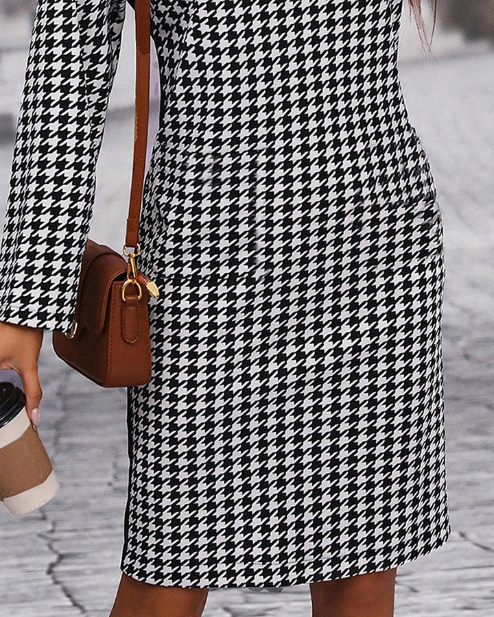 Stilla | Patchwork Hahnentritkjole
