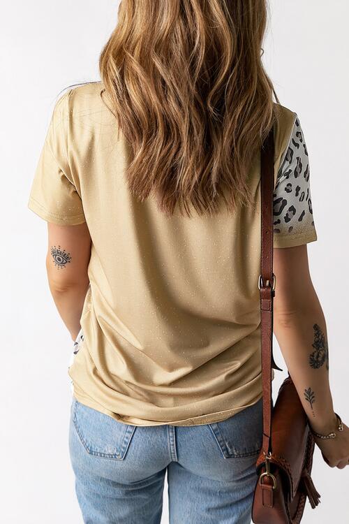 Stilla | Nakke Kortærmet Grafisk T-shirt
