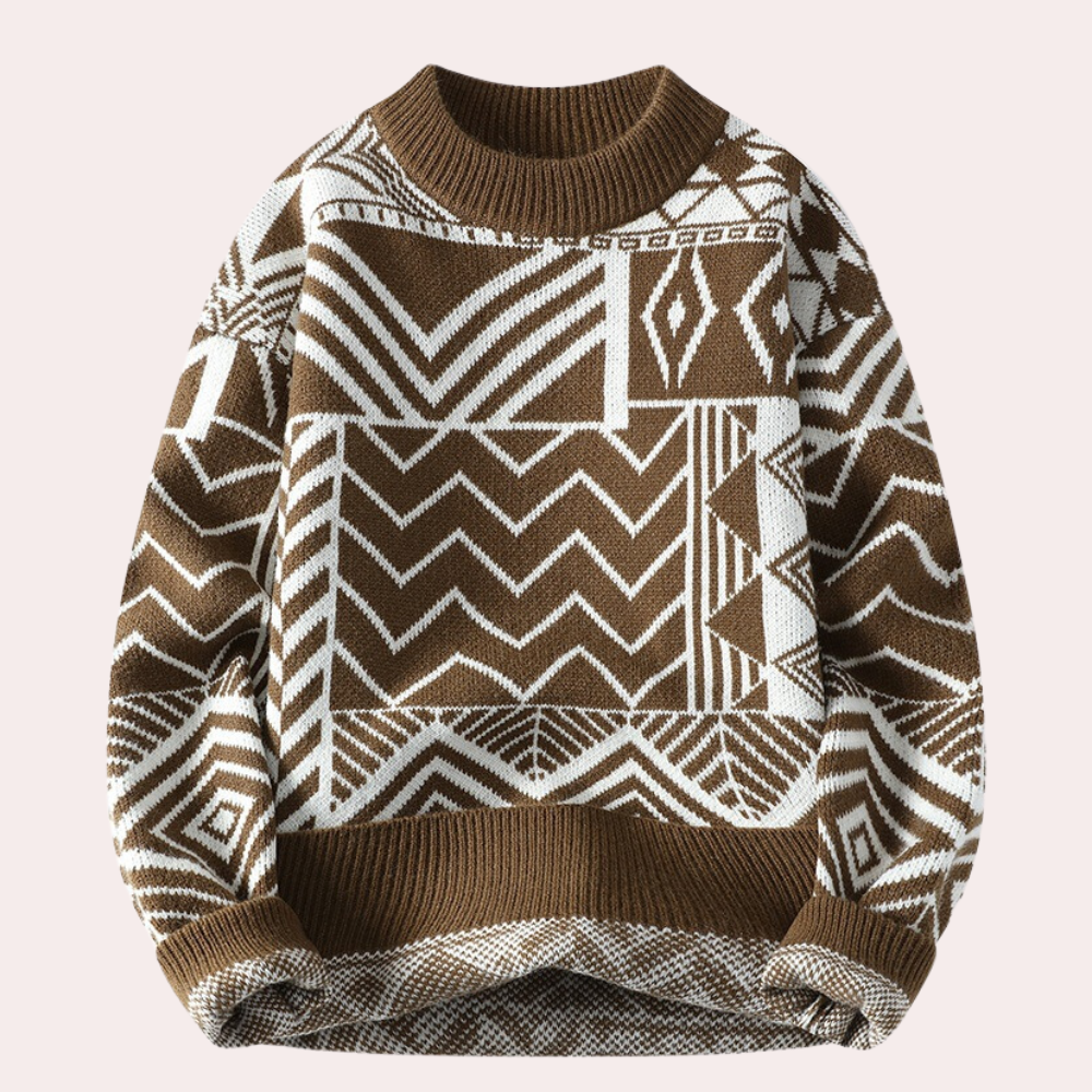 Stilla | Stilfuld Sweater med Løs Pasform til Mænd