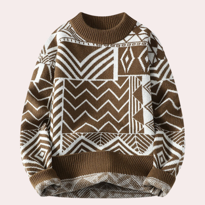 Stilla | Stilfuld Sweater med Løs Pasform til Mænd