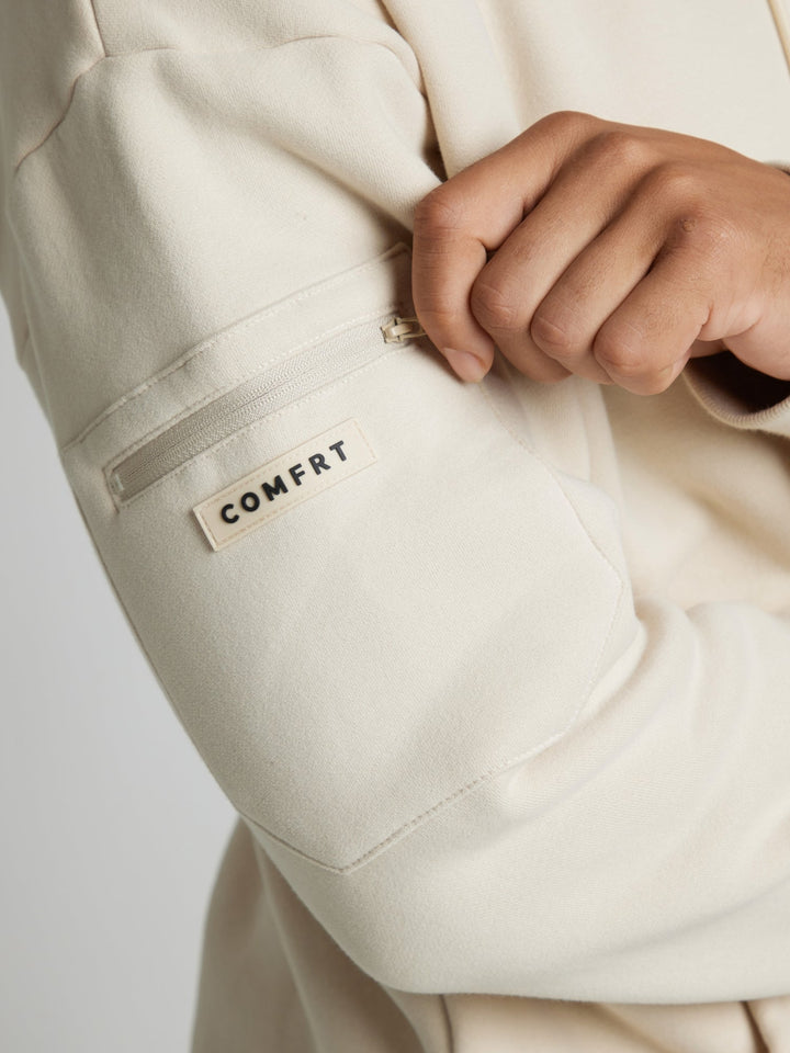 Stilla | Cozy Travel Hoodie med Flytilstand Grafisk