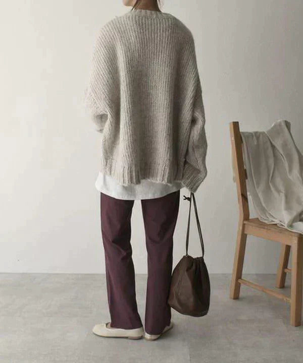 Stilla | Oversize Pullover Med Forlomme