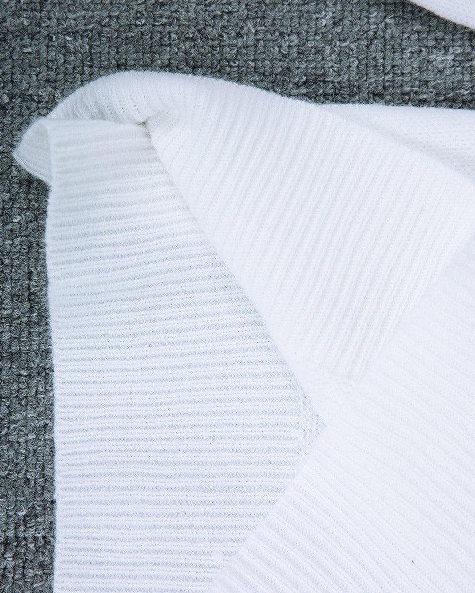 Stilla | Sweatshirt Med Lynlås Blå Himler Chevron