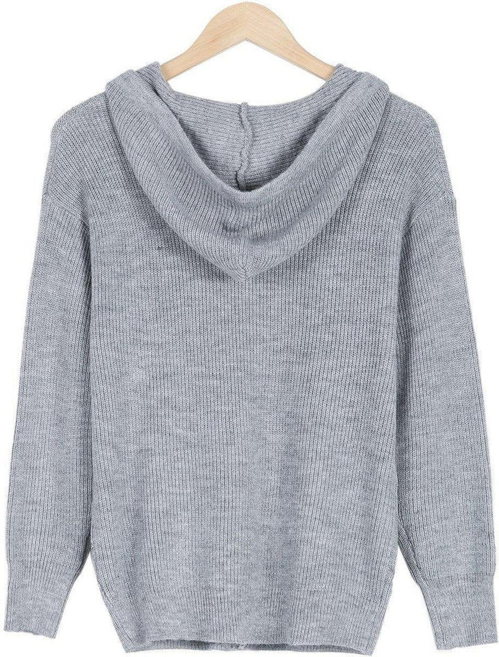Stilla | Sweatshirt med hætte, sidelommer og lynlås foran