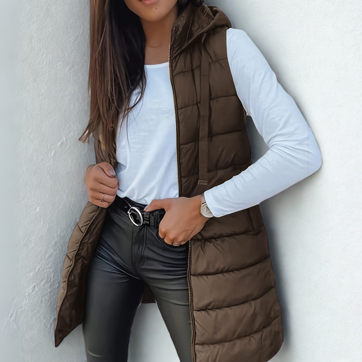 Stilla | Lange Puffervest