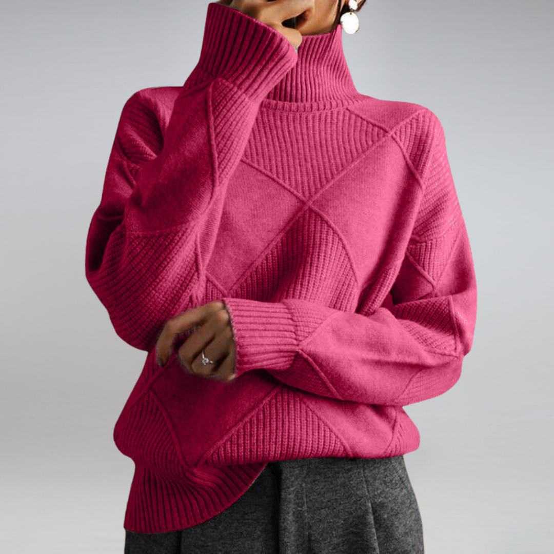 Stilla | Couture Rullekravepullover i Elegant Design