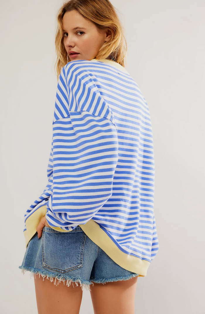 Stilla | Klassisk Stribet Pullover til Kvinder