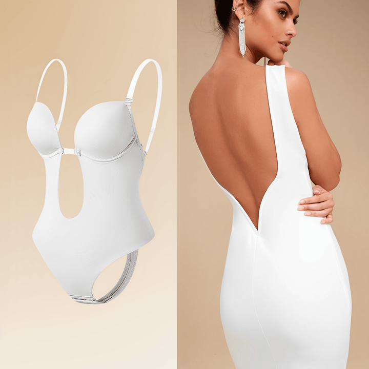 Skovae | Sømløs bodystocking shapewear uden rygstykke til damer