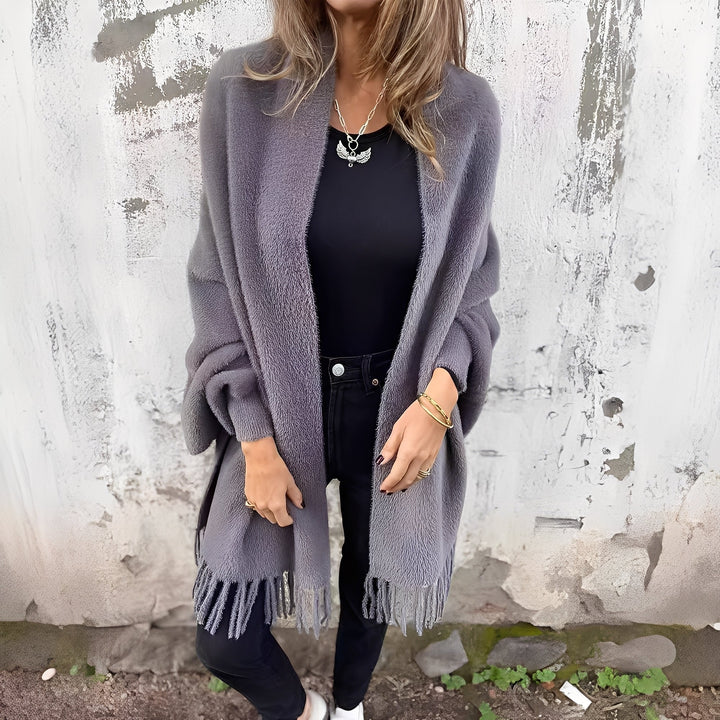 Stilla | Trendy, Afslappet Dame Strikjakke