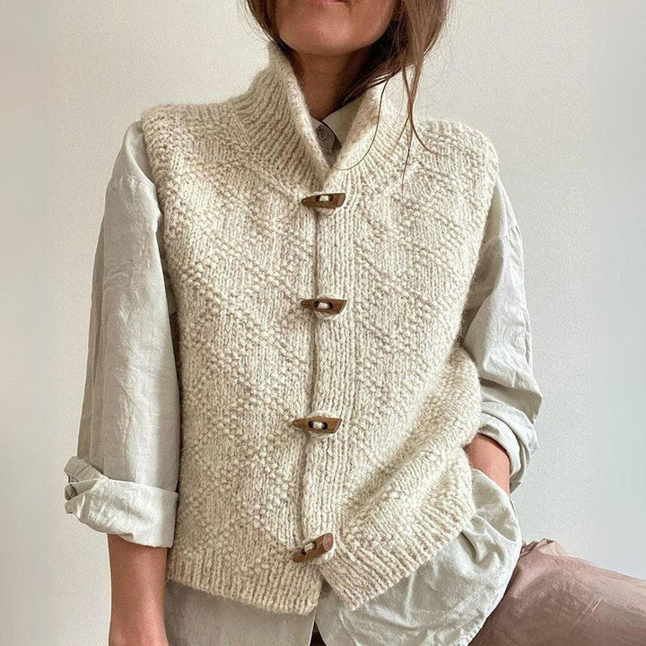 Stilla | Elegant Ærmeløs Strikvest