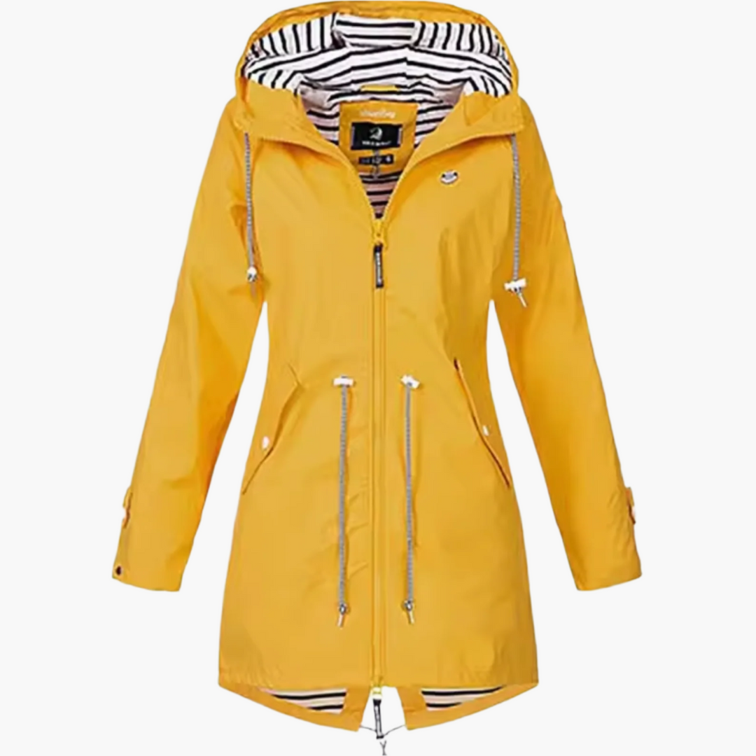 Stilla | Regnjakke Outdoor Windbreaker med Hætte - Vandtæt Overgangsjakke til Fritid & Rejser