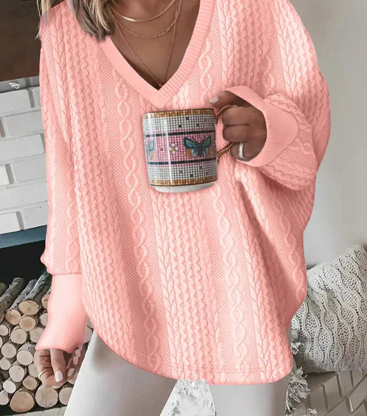 Stilla | Alsidig Pullover Med Knapudskæring