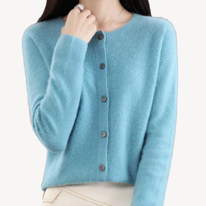Stilla | Dame Cashmere-mix Cardigan