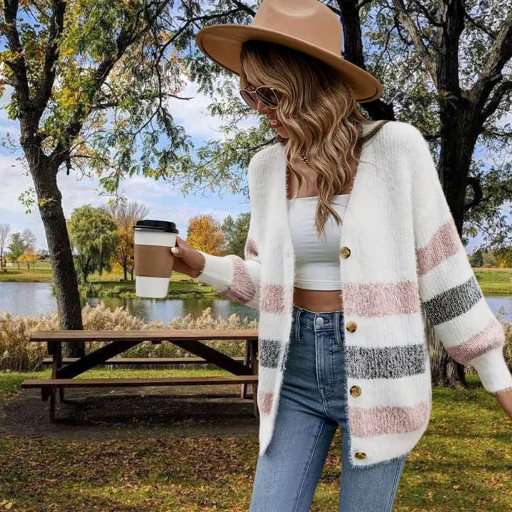 Stilla | Komfortabel dame cardigan i behageligt materiale