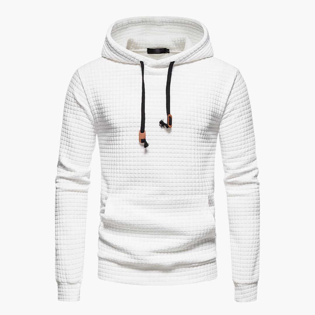 Stilla | Hoodie med Hætte Ternet - Moderne Fritids-Hoodie til Hverdag og Sport