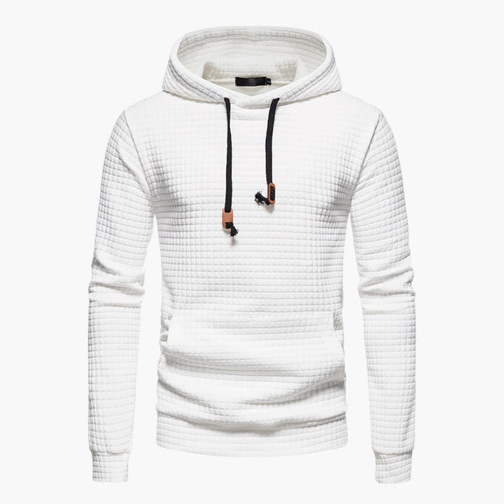 Stilla | Hoodie med Hætte Ternet - Moderne Fritids-Hoodie til Hverdag og Sport