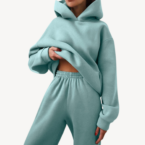 Stilla | Dame Hoodie og Joggingbukser Sæt
