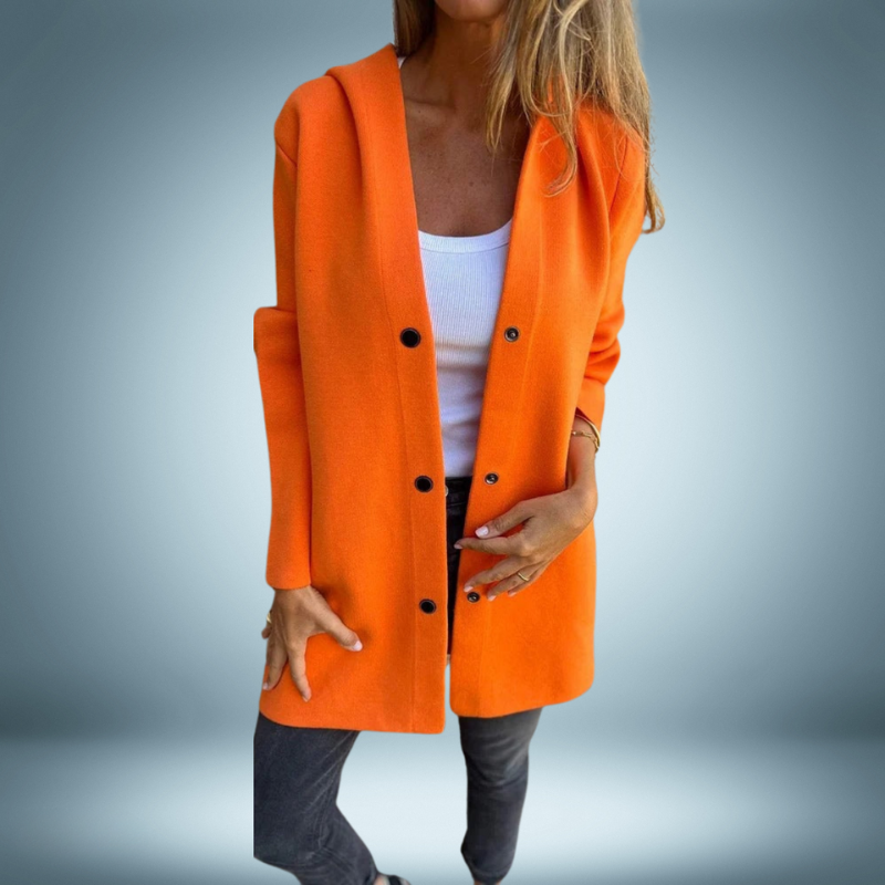 Stilla | Elegant Trenchcoat Med Hætte