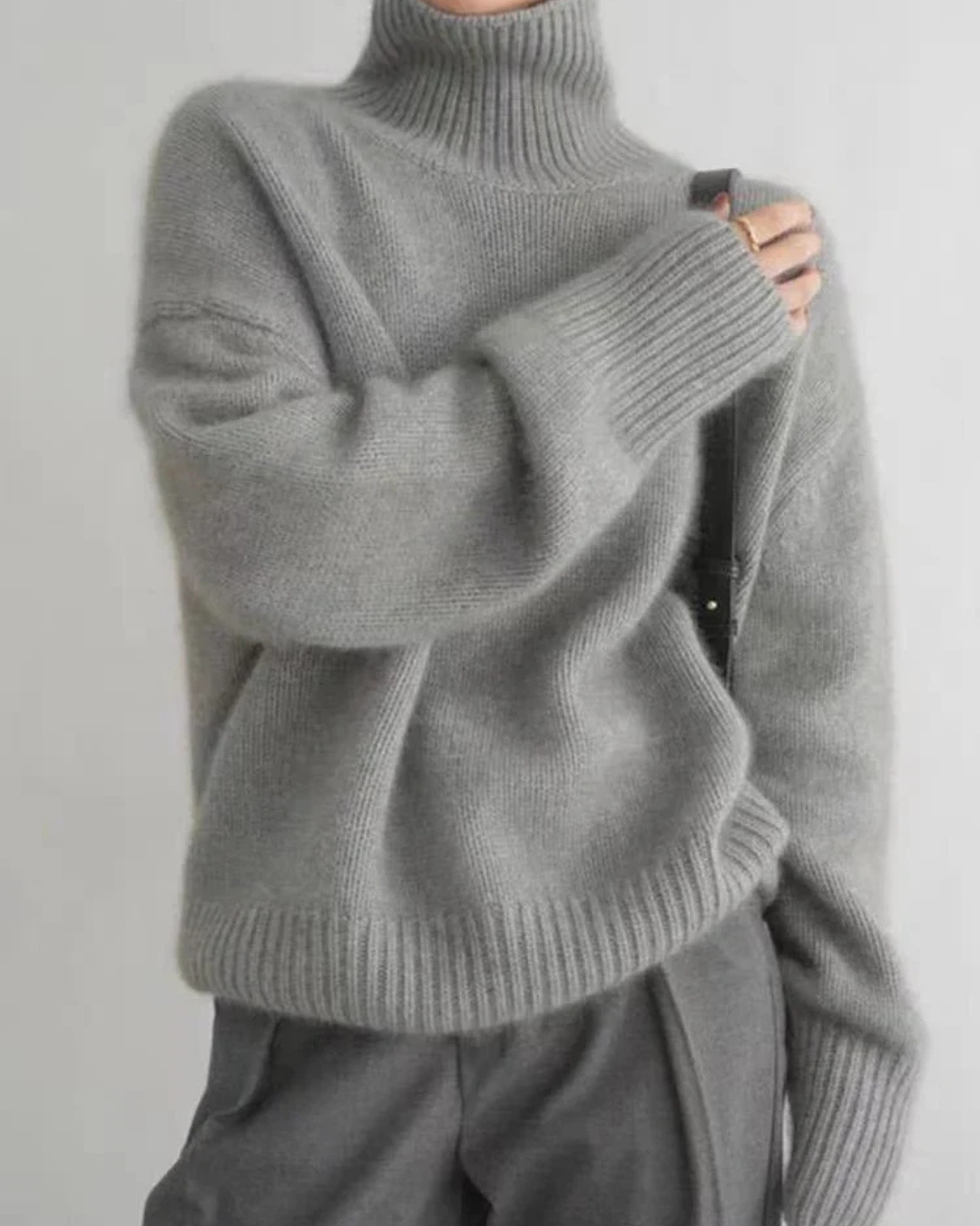 Stilla | Kashmir Rullekravepullover