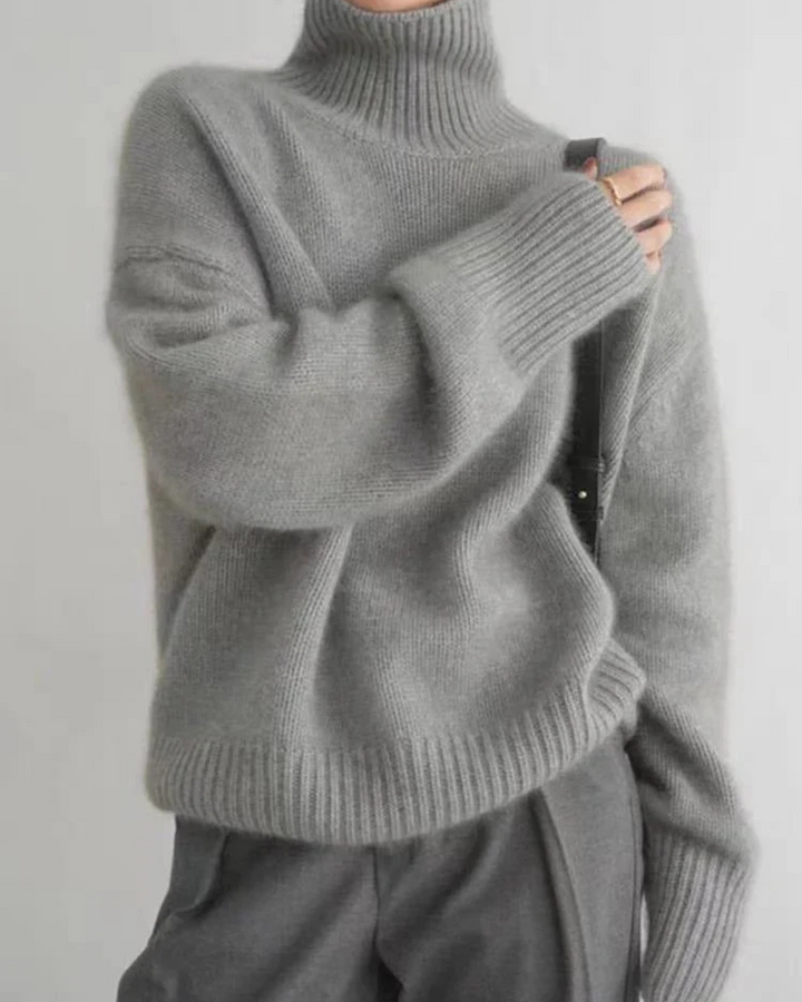 Stilla | Kashmir Rullekravepullover