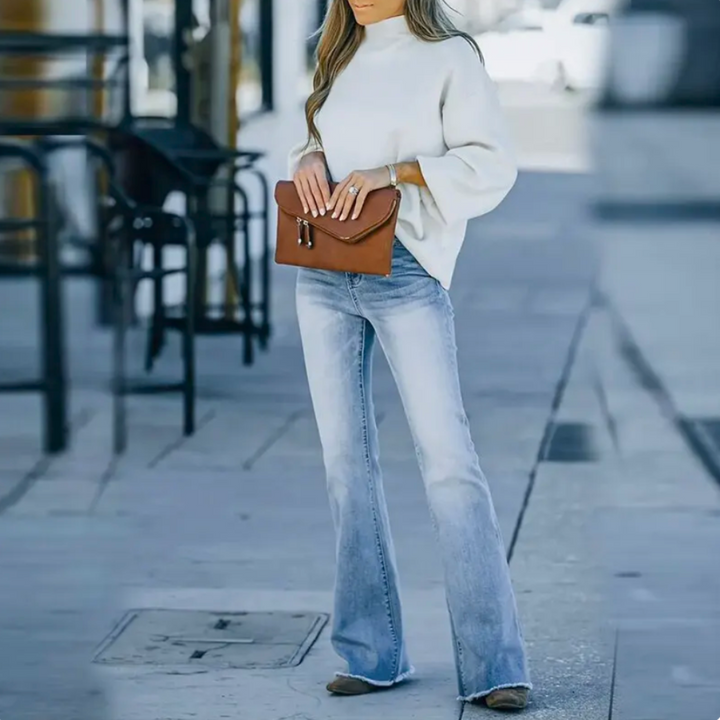 Stilla | Boho Jeans med Stretch