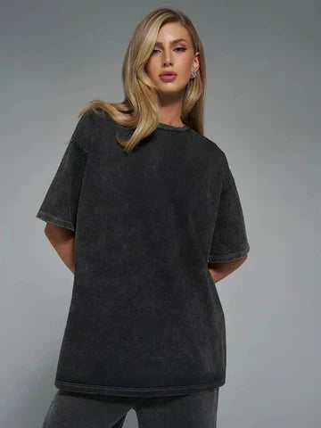 Stilla | Retro T-shirt af bomuld