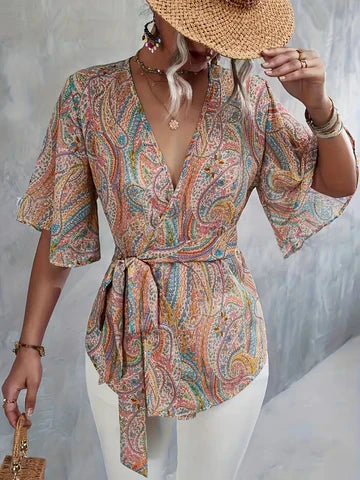 Stilla | Modebevidst Trykt Top