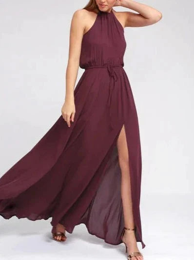 Stilla | Flydende Elegante Lang Kjole